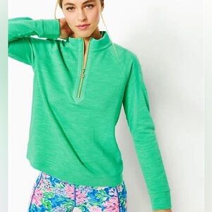 NWT Lilly Pulitzer Luxletic Ashlee Half-Zip Pullover